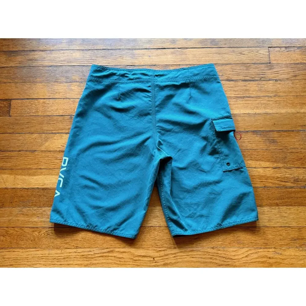 RVCA 'Classic Non-Stretch' Blue Boardshorts Mens sz 31